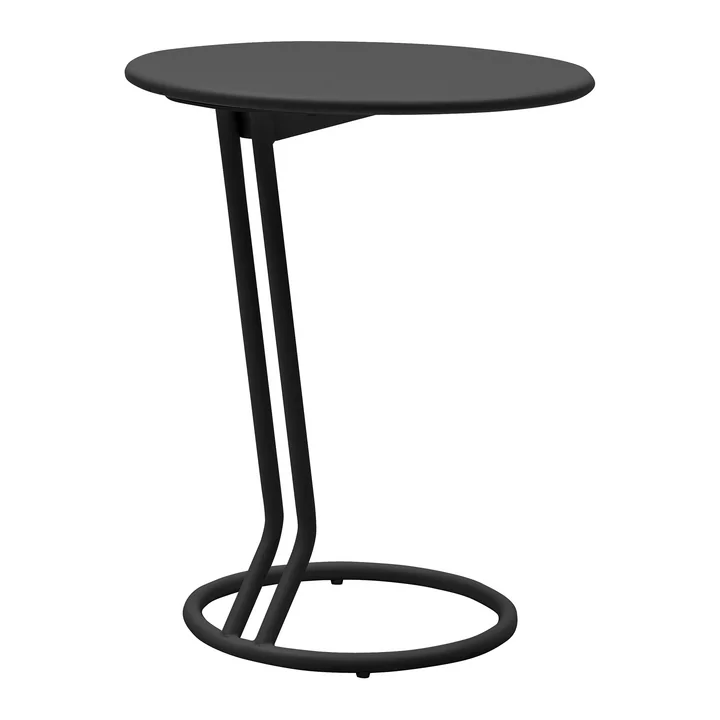Softline - Boggie Beistelltisch, schwarz lackiert