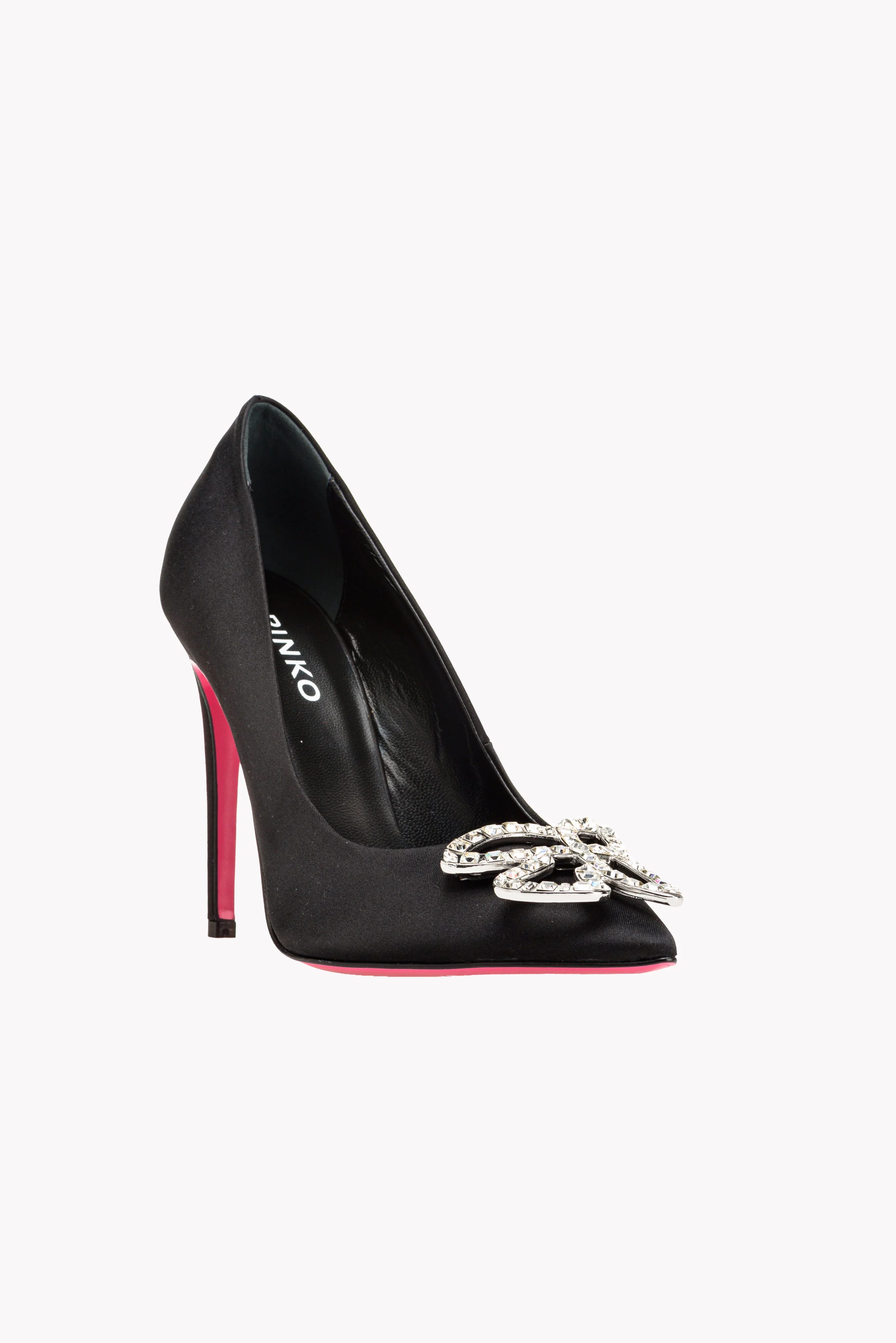 Escarpins bijoux love birds | Noir