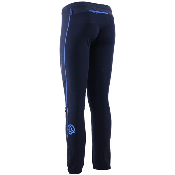 Pantalon ski de randonnée TERNUA STOWE PANT BLACK/MEDITERANEEN