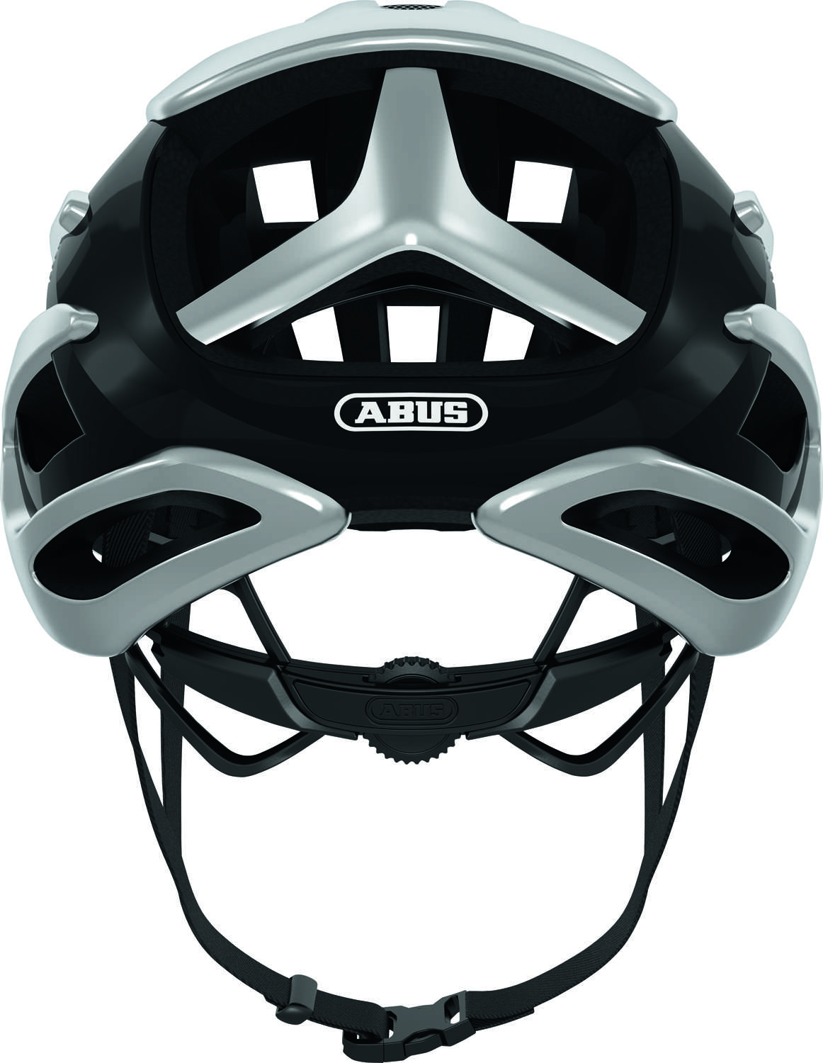 Abus AirBreaker Race Fietshelm Zilver