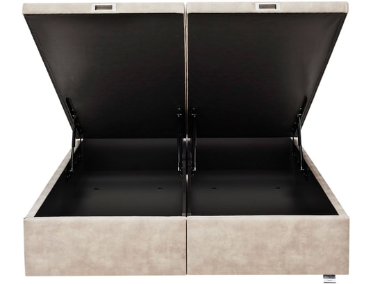 TEMPUR - Sommier 180 x 200 Premium 180x200cm velours naturel D74
