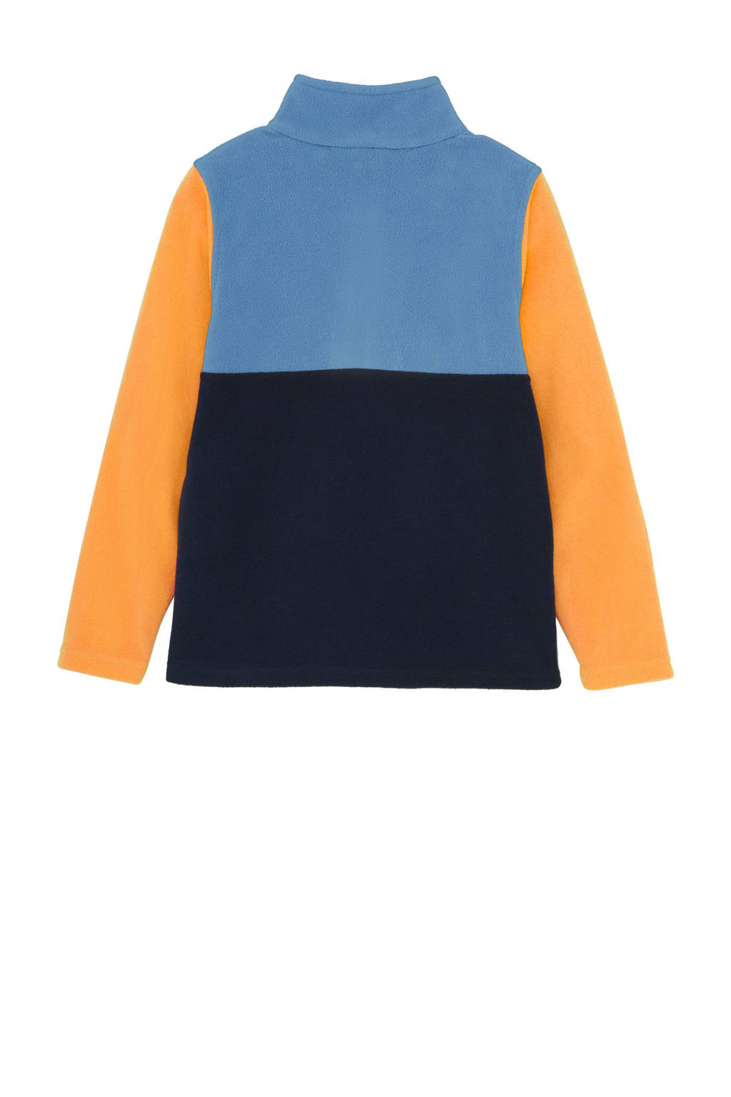 Color Kids skipully fleece blauw/geel