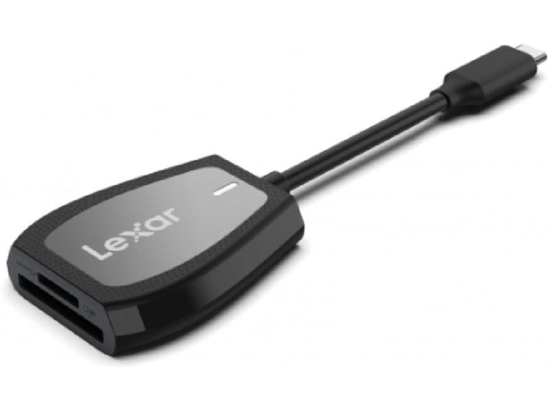 Lexar Card Reader Extern RW470 USB-C-Lesegerät mit zwei Steckplätzen