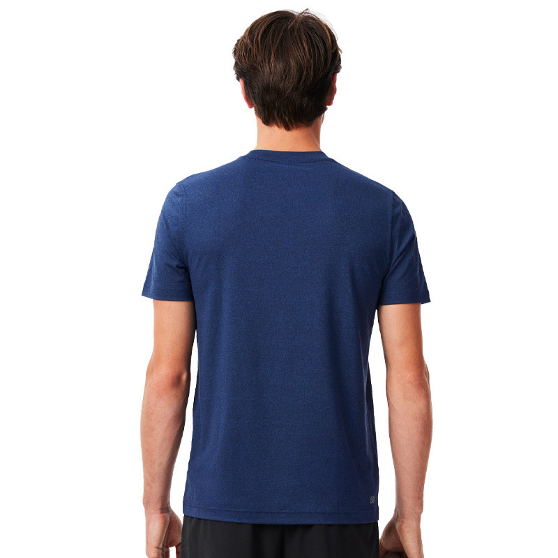 Tee-shirt Lacoste Ultra Dry Stretch homme bleu marine