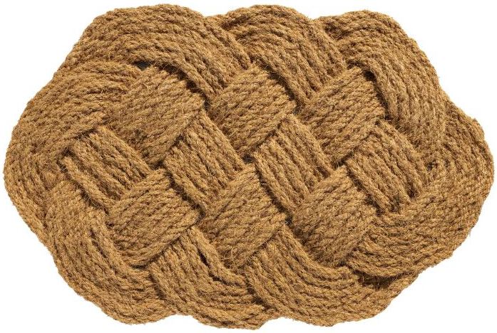 HQ Hamat kokosmat Ballade Octagon naturel 75 x 45 cm
