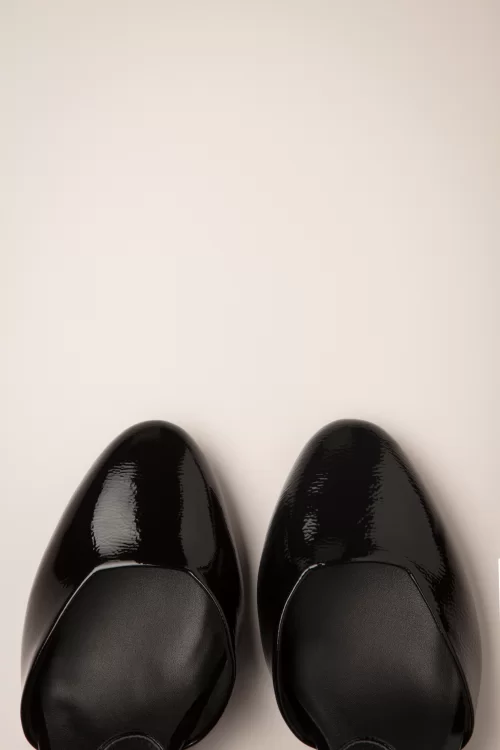 Tamaris Tiffany lak pumps in zwart