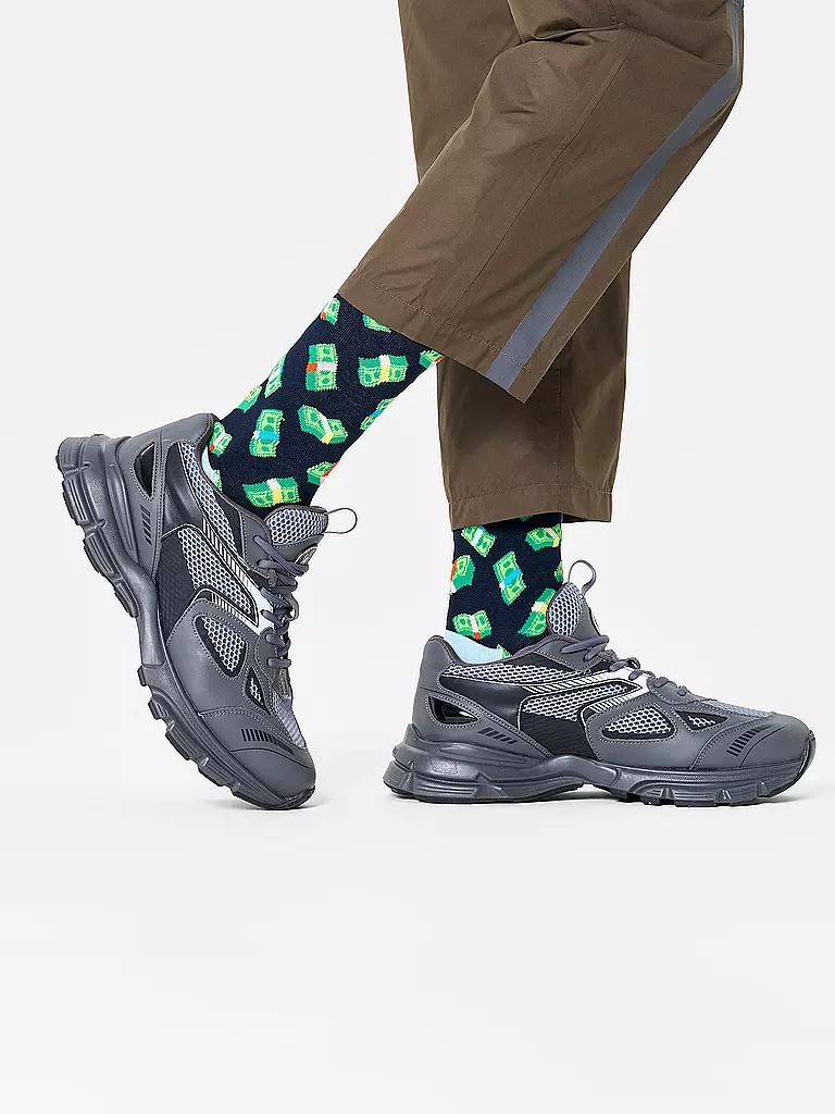 HAPPY SOCKS Herren Socken MONEY MONEY 41-46 navy dunkelblau