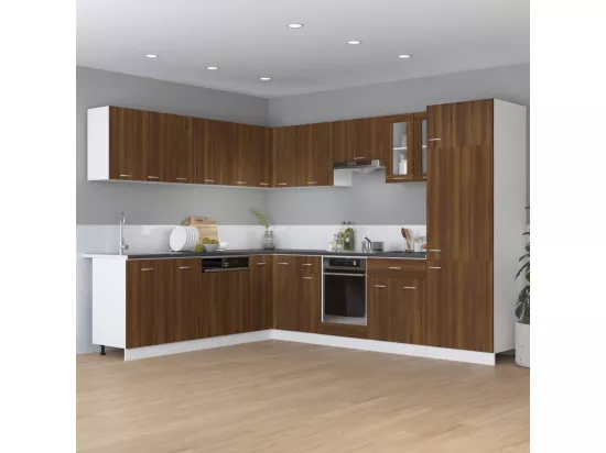 Armoire de plancher à tiroir Chêne marron 60x46x81,5 cm
