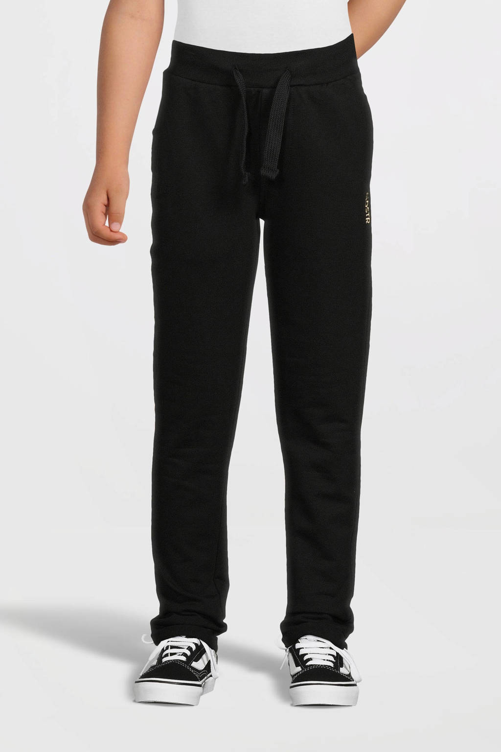 Moodstreet regular fit broek Bono zwart