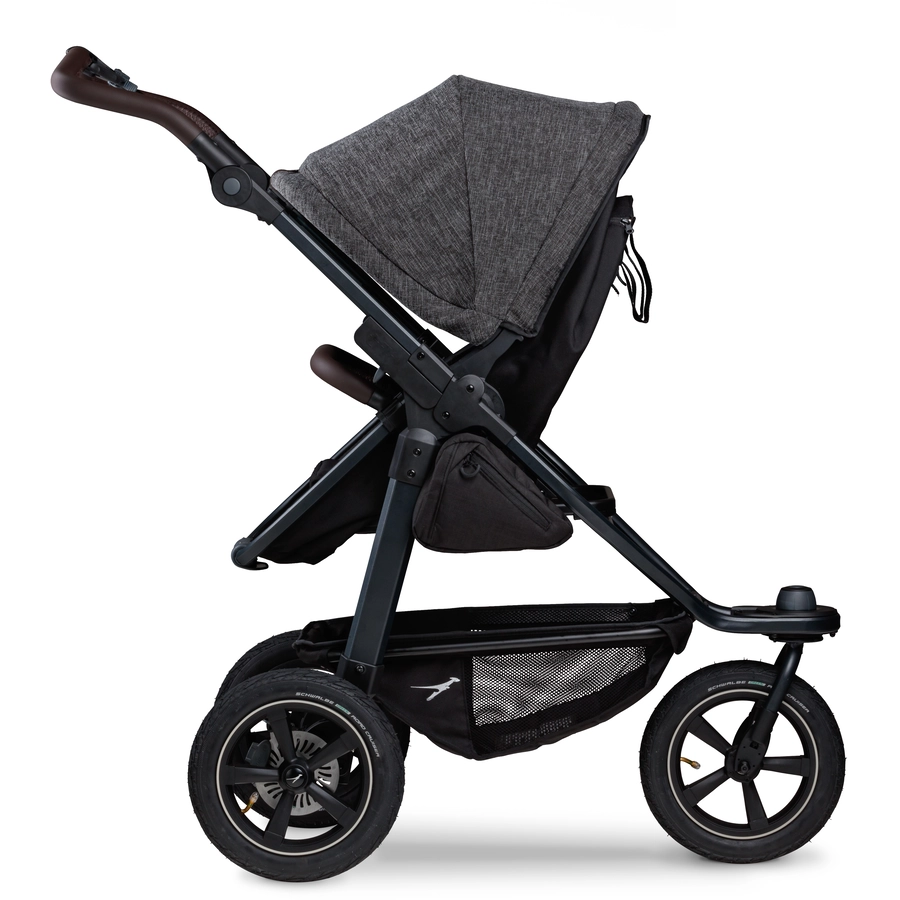 tfk Kombikinderwagen Mono 2 mit Luftrad premium anthrazit