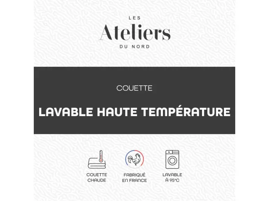 Couette Chaude Lavage Haute Température 140x200cm