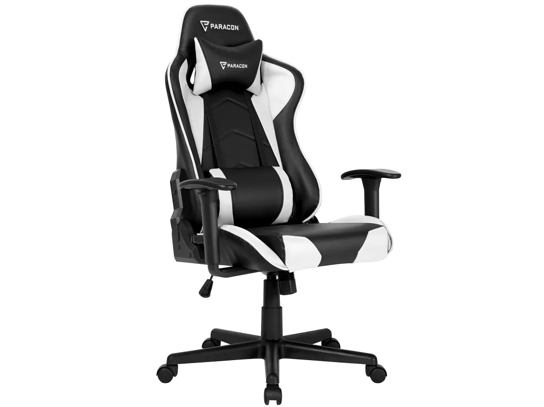 Paracon Brawler Fauteuil de gamer, blanc.