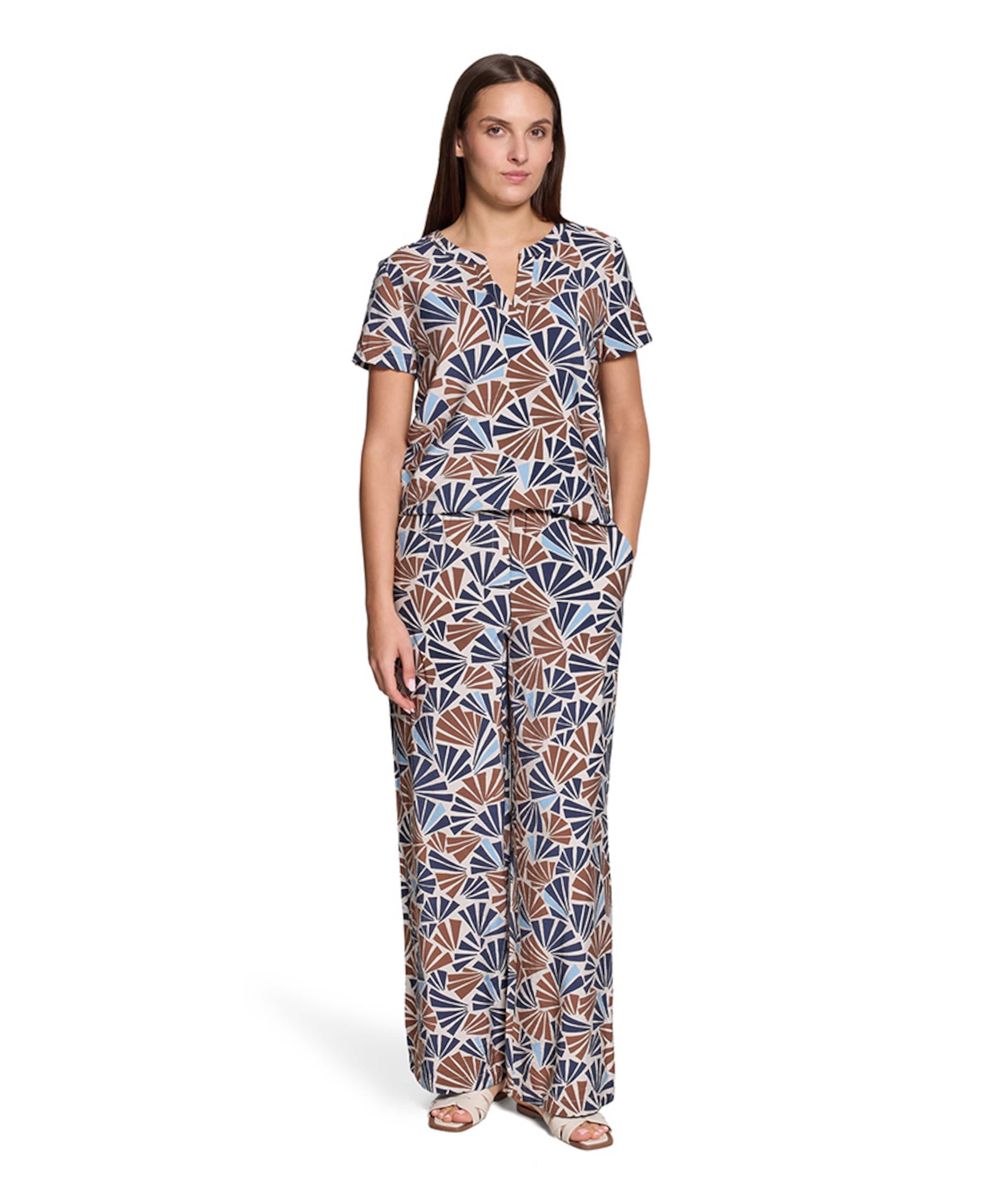 Betty en Co Dames blouse blauw
