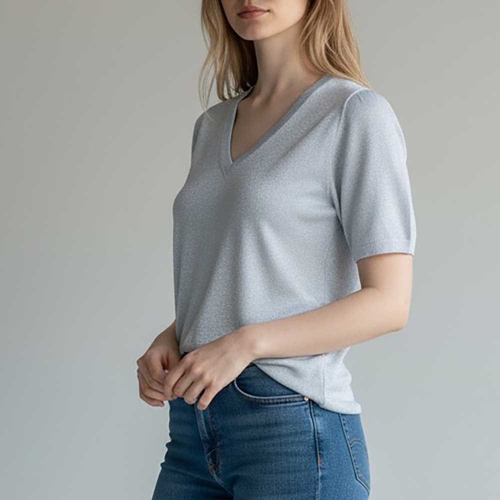 Pull Femme bleu ciel