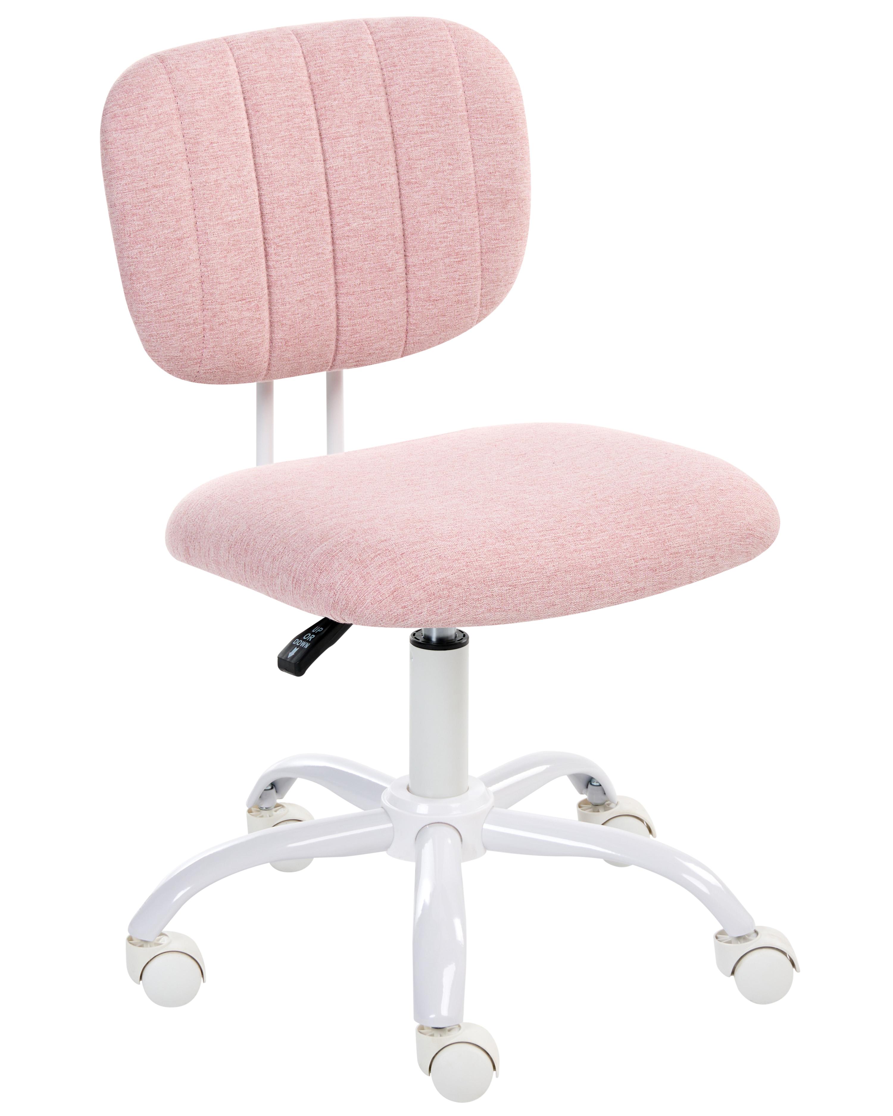 Bureaustoel BUBBLY Stof Roze
