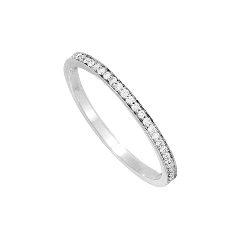 Bague Femme - Oxyde de zirconium - Or 18 Carats