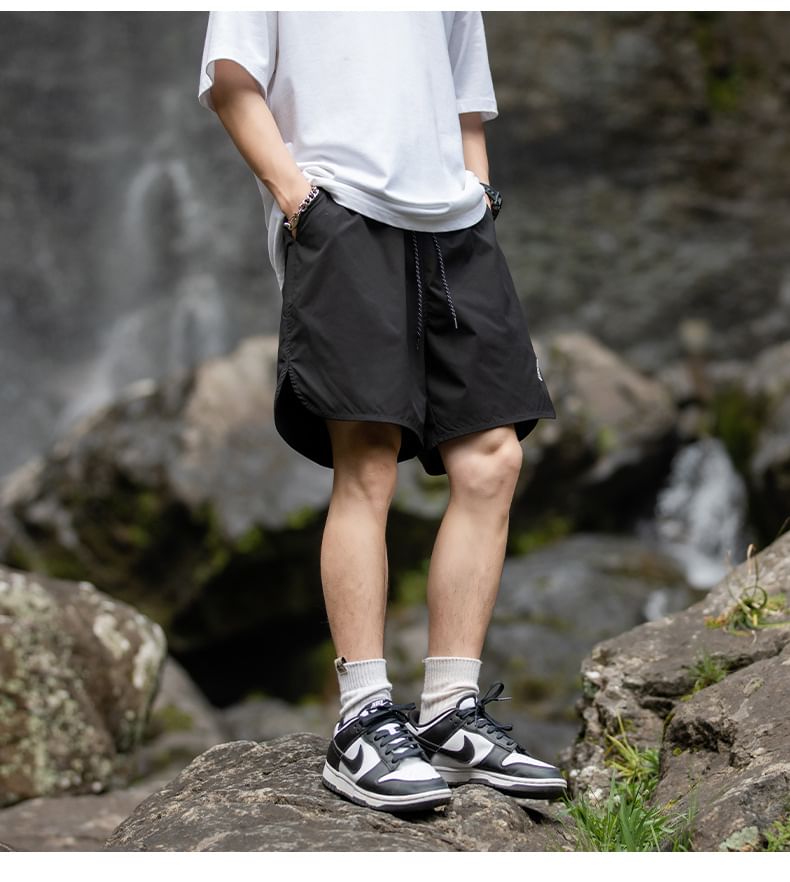Really Point - Cargoshorts met middelhoge taille en logo