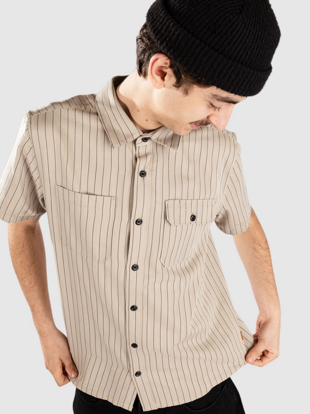 Volcom Trade Stone Shirt light khaki