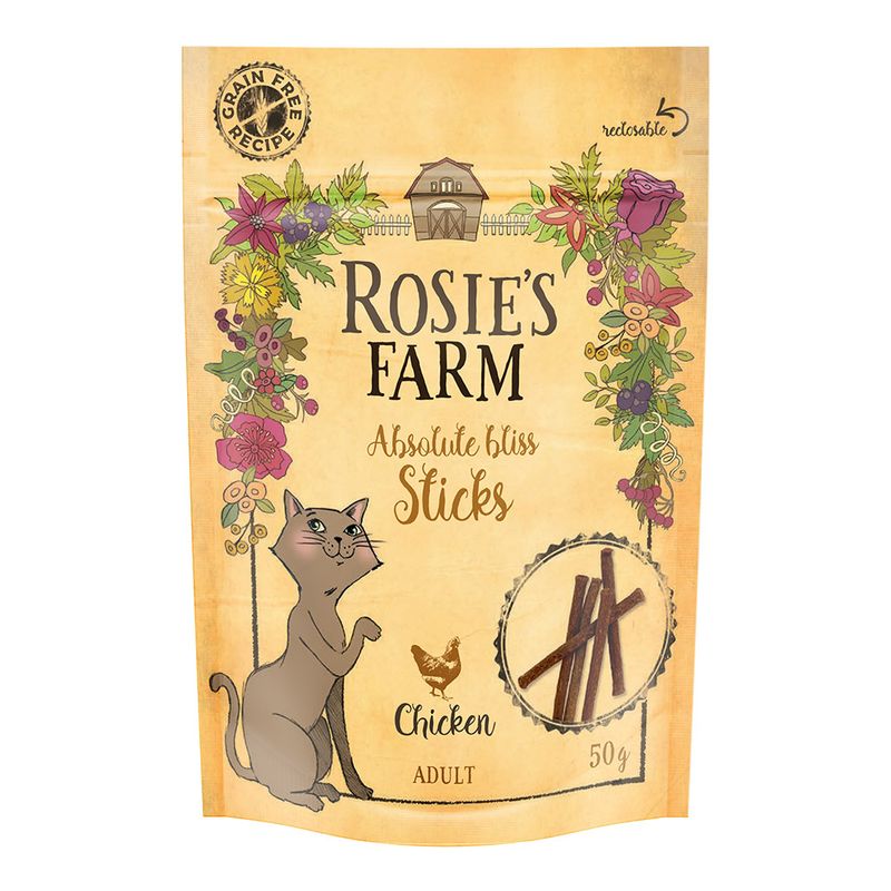 Friandises Rosie's Farm Sticks poulet