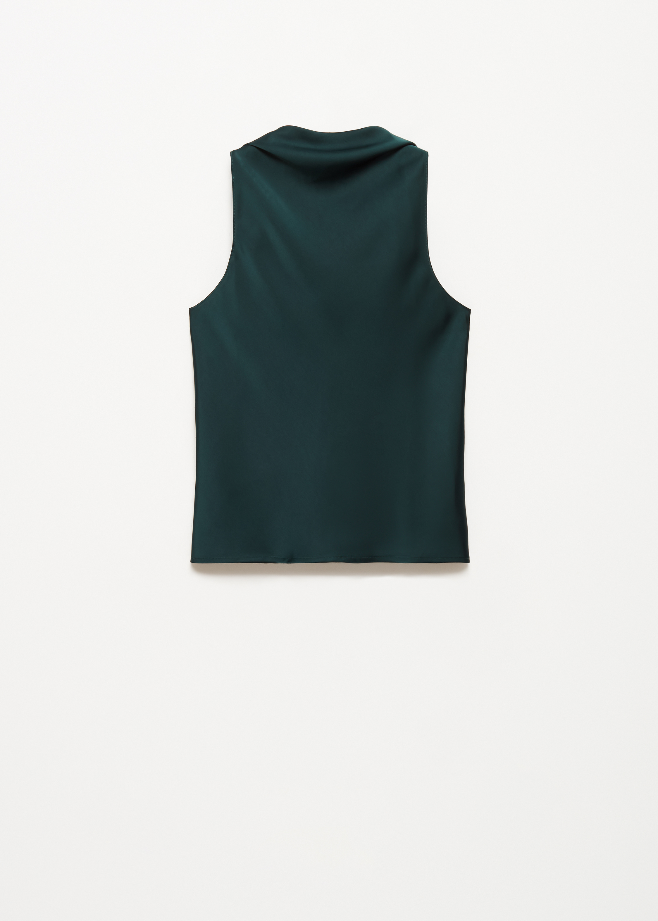 Satijnen halter top