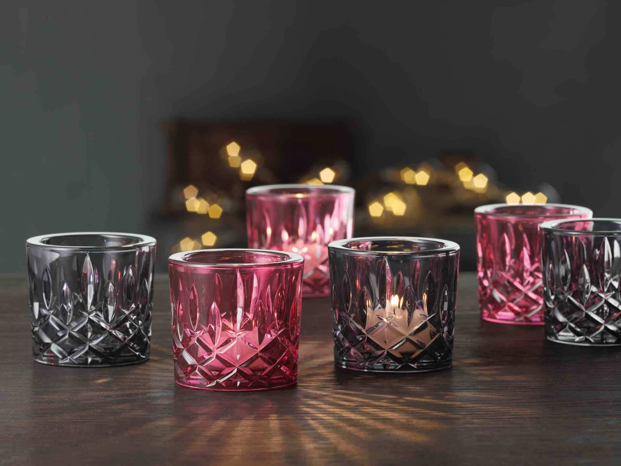 Nachtmann Teelichthalter Noblesse Votives ø 7,1 x 6,6 cm 2er Set