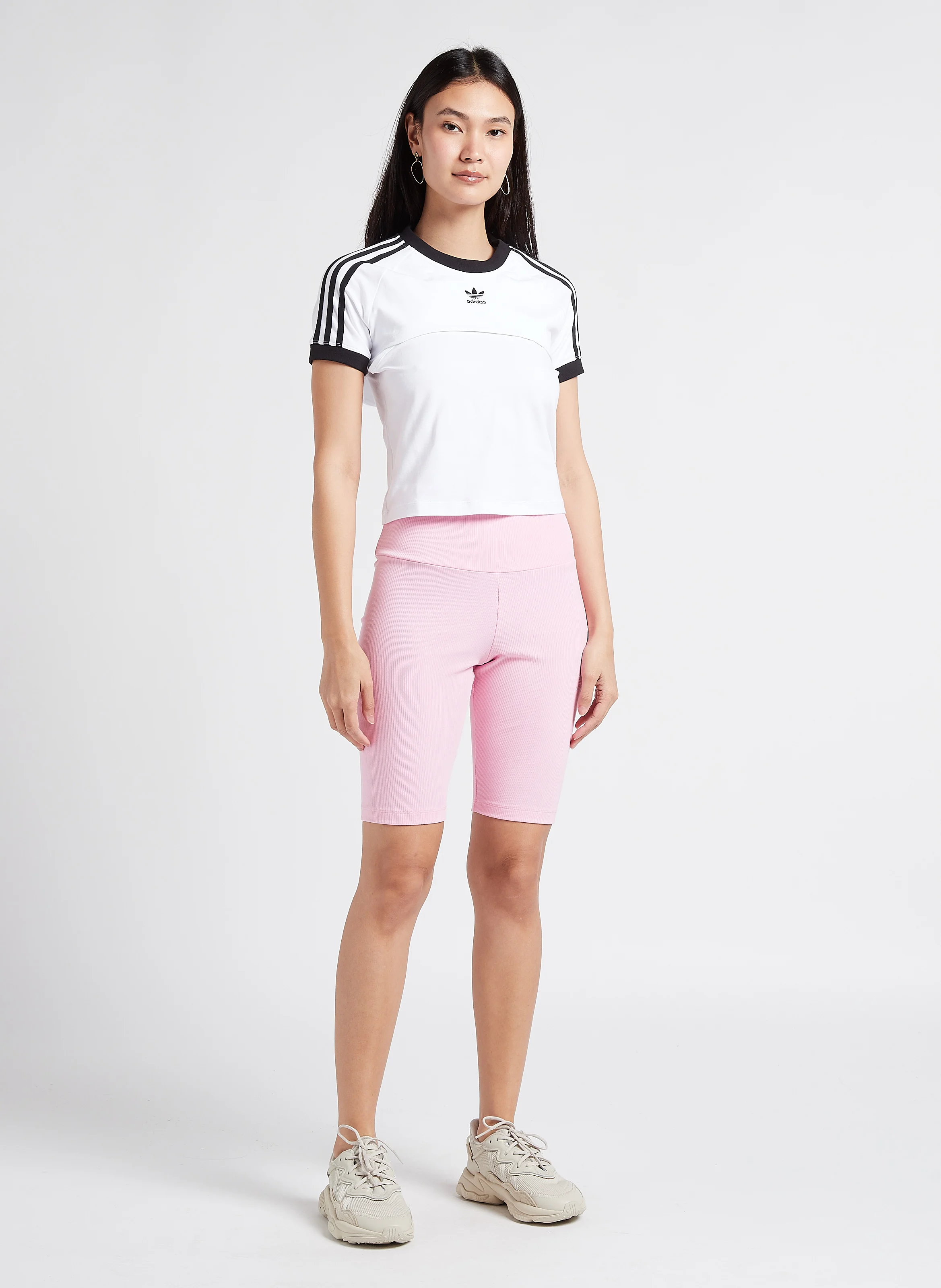 Tee-shirt col rond en coton | Blanc