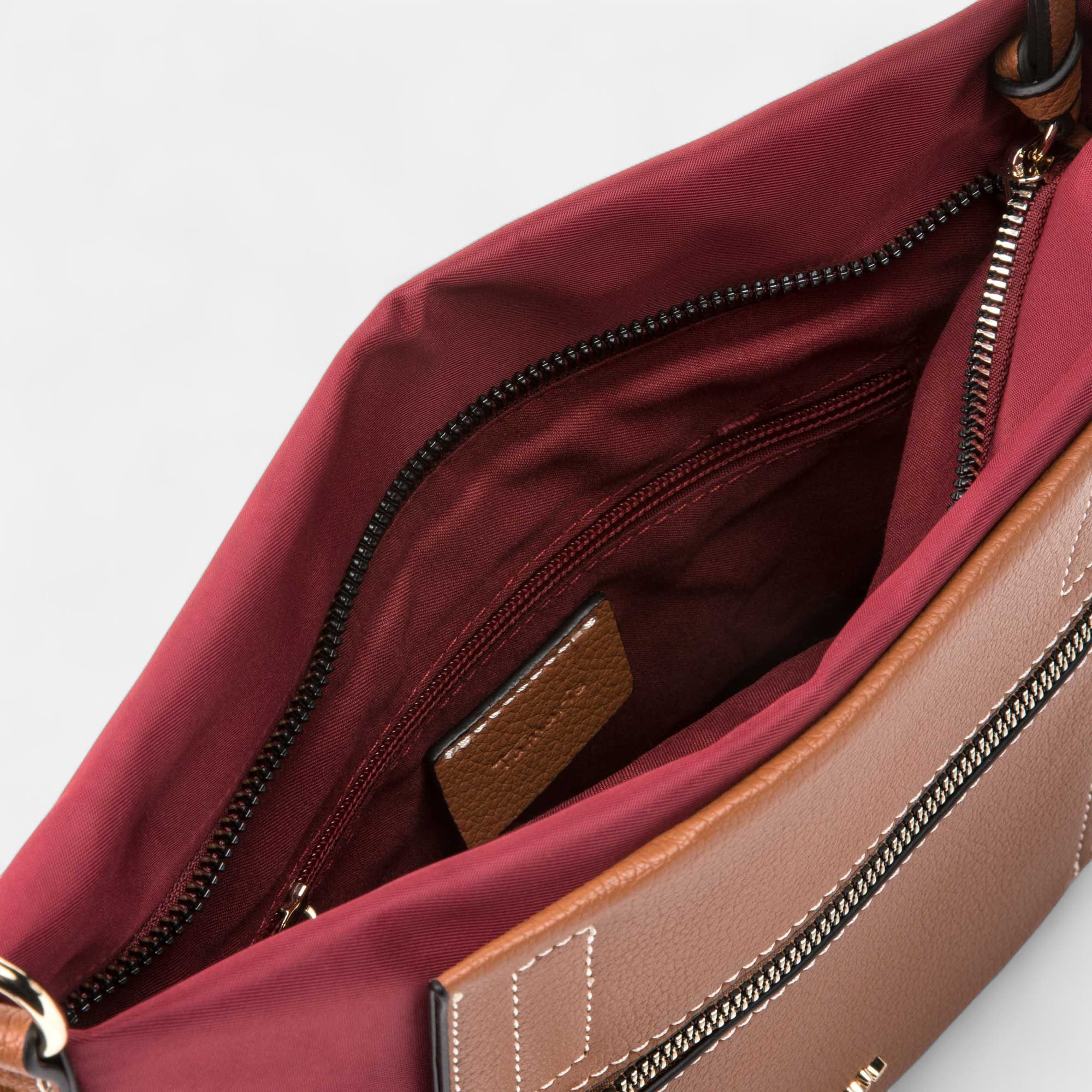Sac bandoulière bordeaux