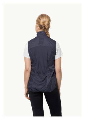 Veste sans manche Jack Wolfskin Morobbia Wind Gris Femme