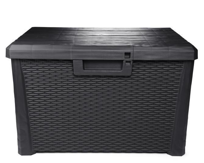 Ondis24 Cushion Box Opbergkist Nevada Compact 120 L Antraciet, Opbergbox, Box