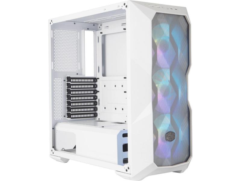 Cooler Master PC-Gehäuse MasterBox TD500 ARGB Weiss Mid-Tower Gehäuse