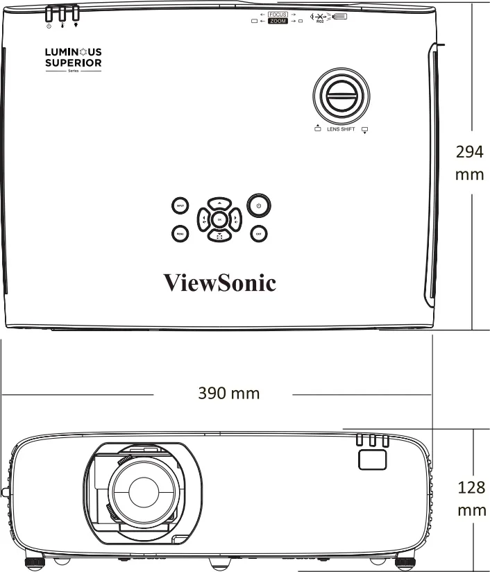 ViewSonic LSC520WU Vidéoprojecteurs