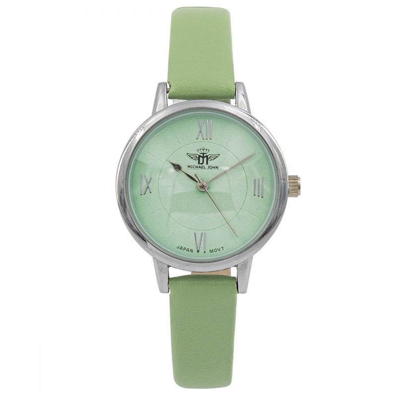 Montre Femme M. JOHN bracelet Cuir Vert