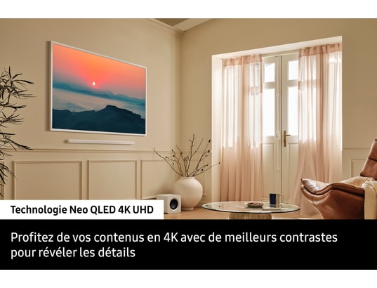SAMSUNG - TV Neo QLED 4K 163 cm TQ65LS03FW Neo QLED The Frame Pro