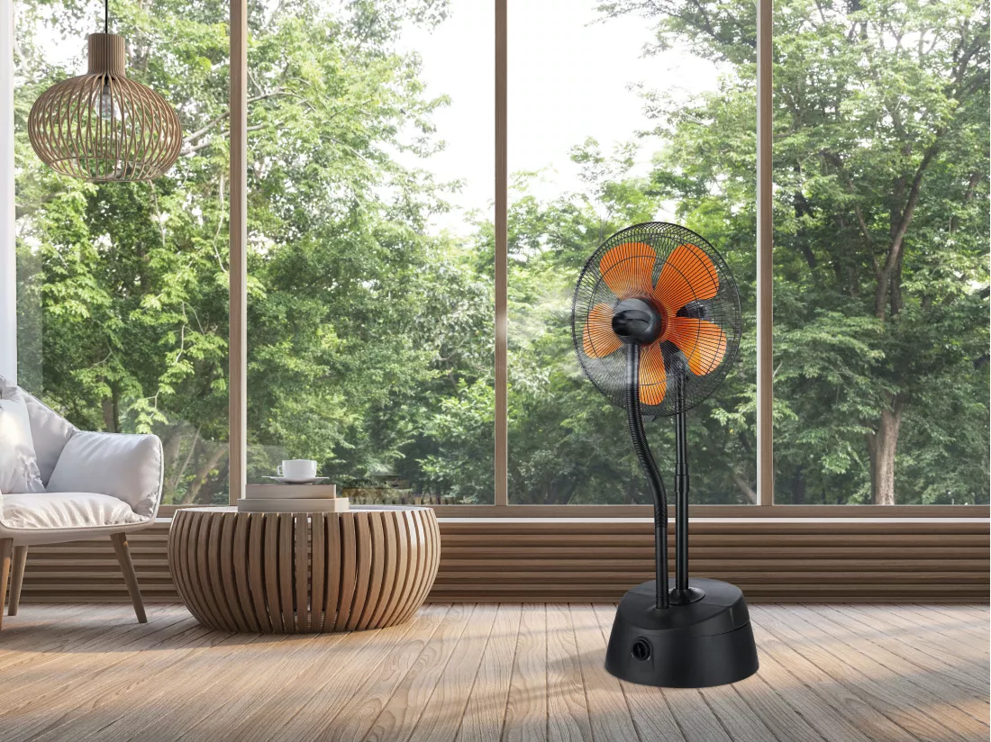 Ventilateur brumisateur à haut débit et réservoir de 6 L