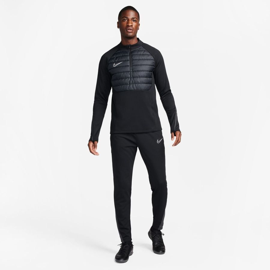 Nike Maillot d'Entraînement Therma-FIT Academy Drill Winter Warrior - Noir/Gris/Argenté
