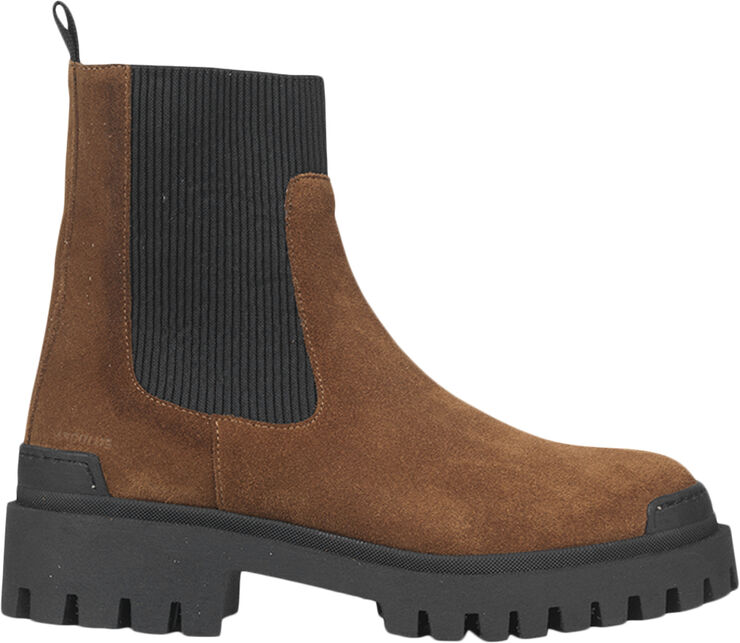 ANGULUS Støvle med elastik 2209/019 mustard/sort