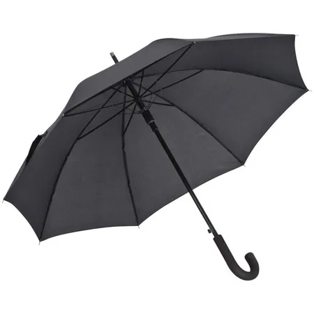 Macma Automatik-Regenschirm / mit Aluminiumschaft / Farbe: schwarz