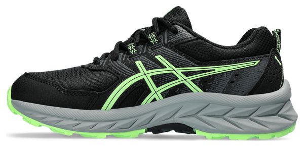 Chaussures de Trail Running Enfant Asics Pre Venture 9 GS Noir Vert