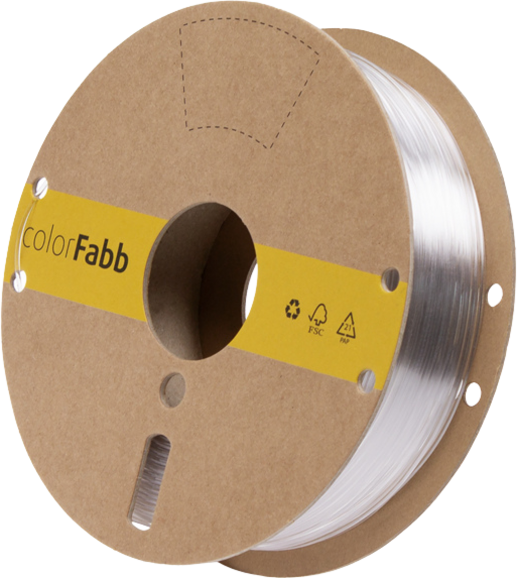 colorFabb  XT-Clear, 1,75 mm (750 g)    Klares Filament ideal für technische Teile