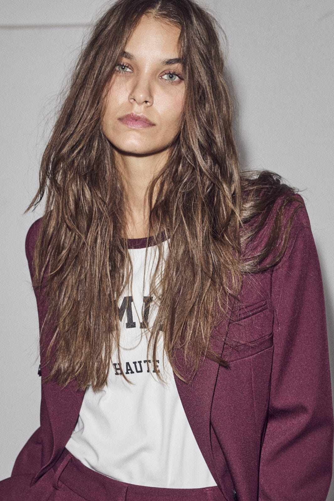 Haute L'Amitié Neckline Logo Tee HL10006