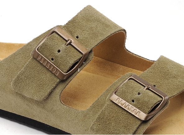 Plakton mules et sabots homme barna 175857 kaki