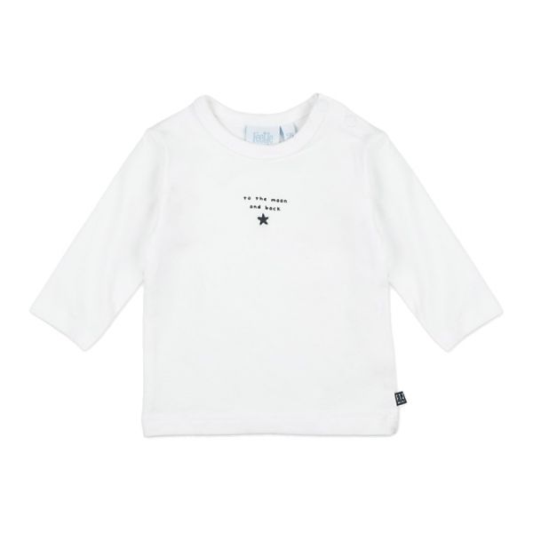 Feetje To The Moon Mini Perso T-Shirt Wit Mt. 44