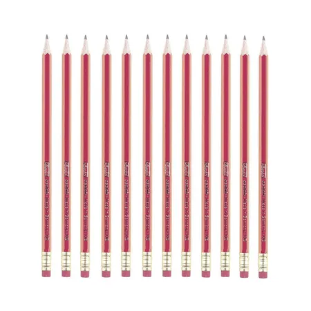 Herlitz Bleistifte Scolair HB Tip FSC, 24 Stück