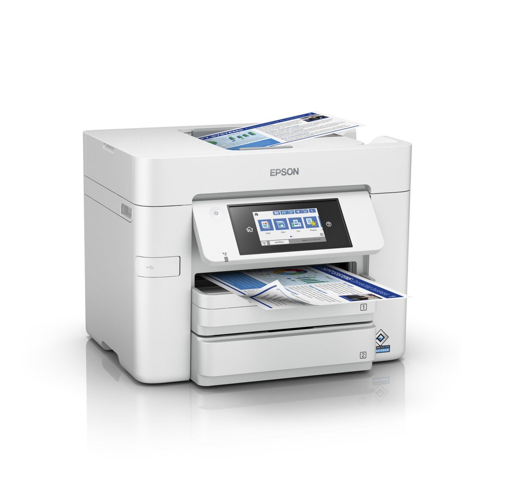 Epson - WorkForce Pro WF-C4810DTWF - Multifunktionsprinter - Farve