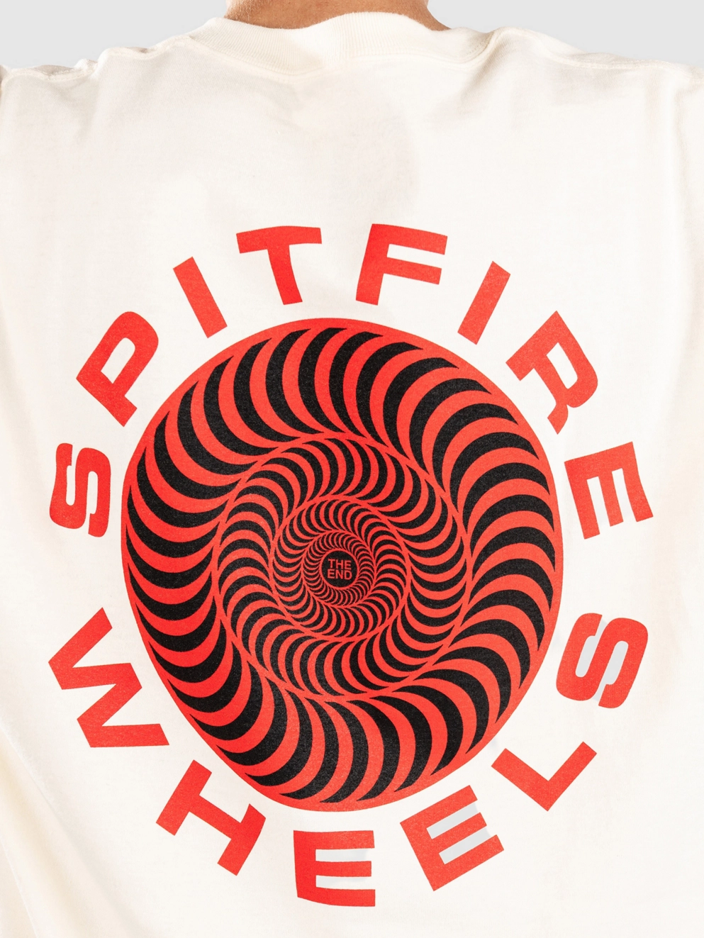 Spitfire Classic '87 Swirl Fill T-Shirt cream