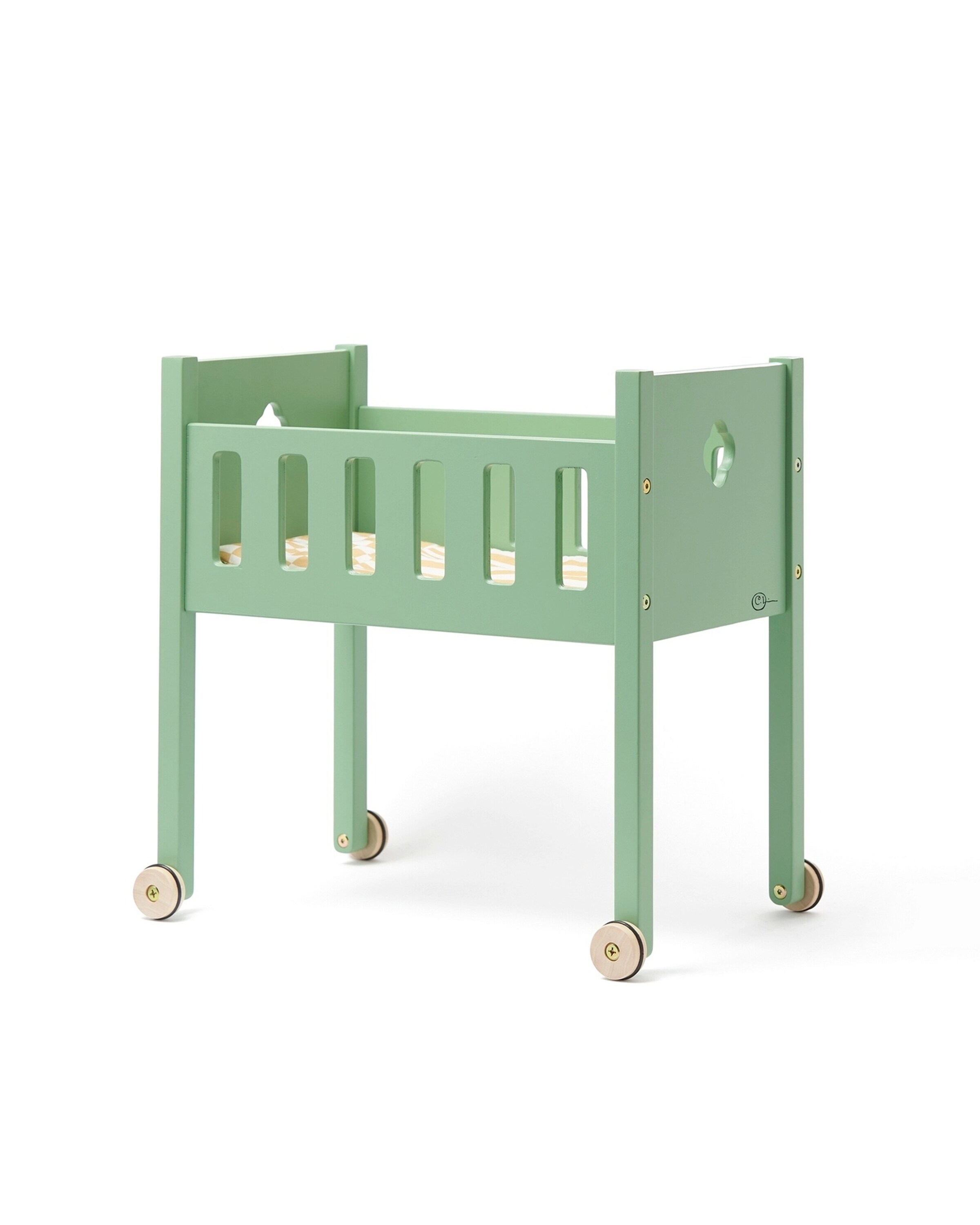 Kids Concept Puppenbett Carl Larsson grün