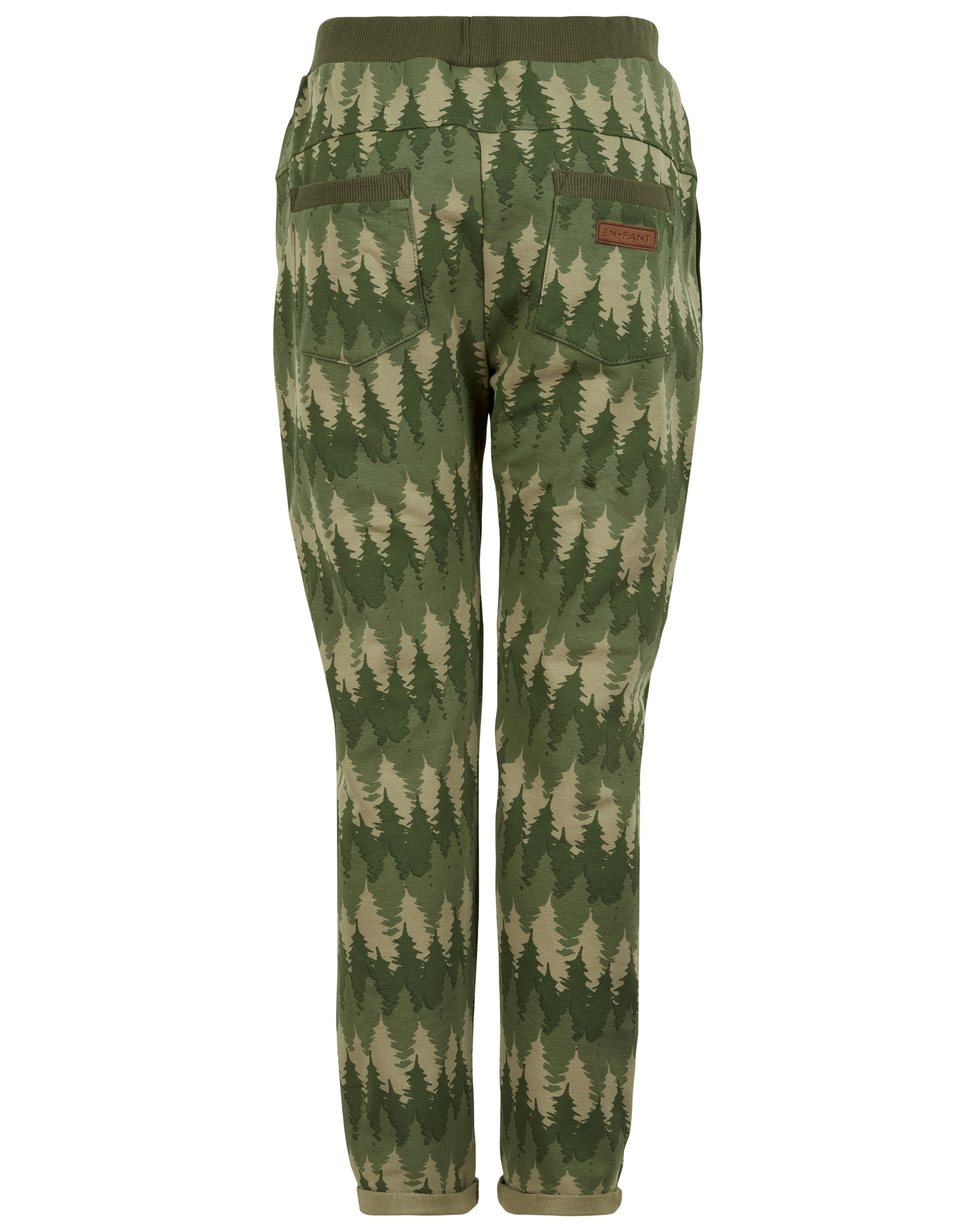 Sweathose WOOD AOP in burnt olive