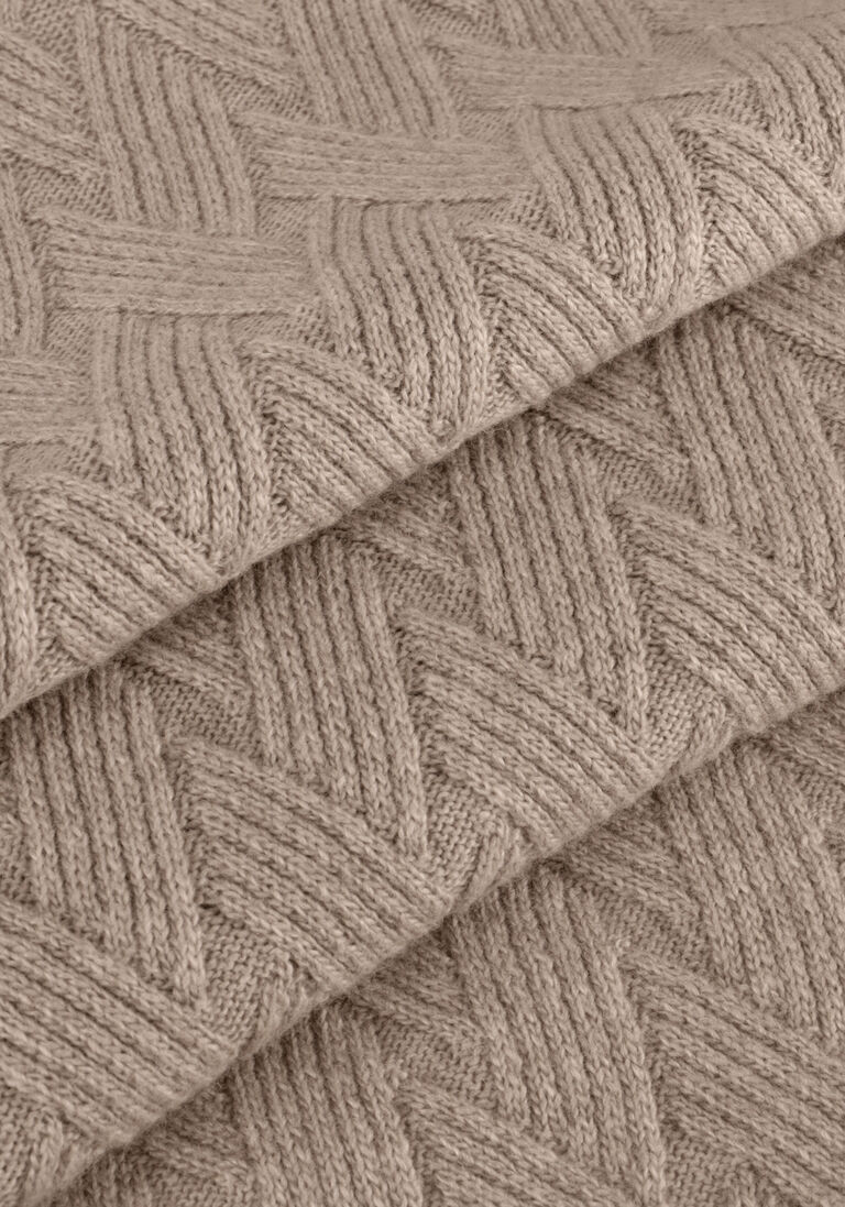 beige gentiluomo trui round ls