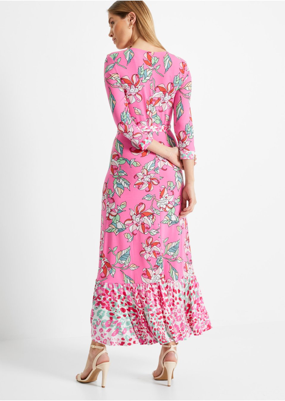 Robe avec ceinture à nouer