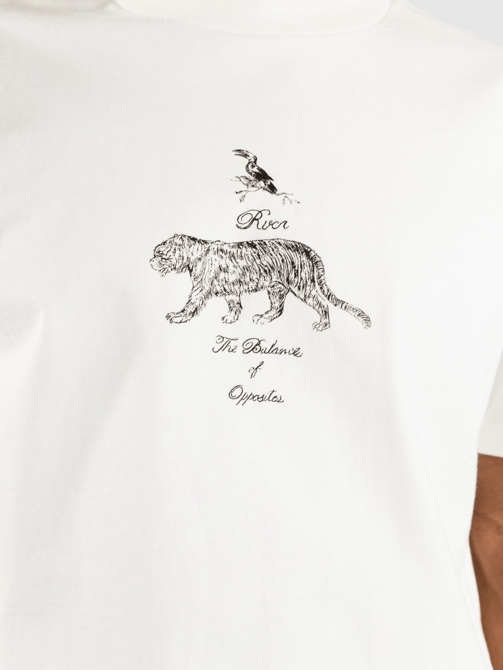 RVCA Tiger Style T-Shirt salt